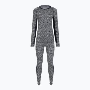 Damen-Set Funktionsunterwäsche Woolcano SET1109 Granatowy