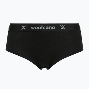 Damenboxershorts Woolcano SHT1110 Czarny