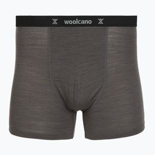 Herrenboxershorts Woolcano SHT1112 Szary
