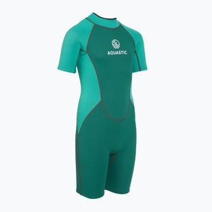Kinder-Neoprenanzug AQUASTIC Wavey Jrg 2 mm türkis