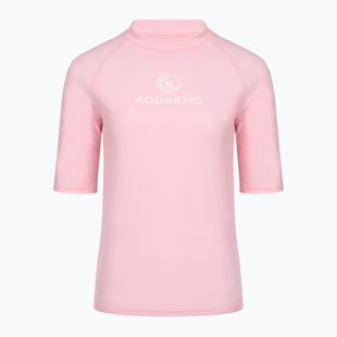 Damen-T-Shirt AQUASTIC Rimos WMNS UV 50+ UPF pink