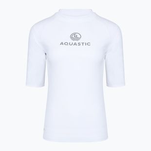 Damen-T-Shirt AQUASTIC Rimos WMNS UV 50+ UPF white