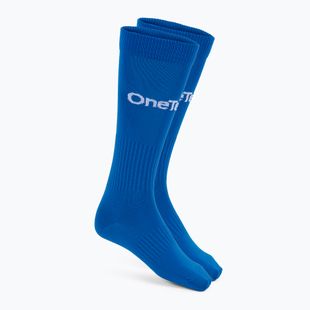 Fußballsocken OneTeam Precision football socks set 2-pack blue