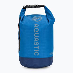 Wasserdichter Packsack AQUASTIC Dry Bag 13 l Nylon/TPU Blau