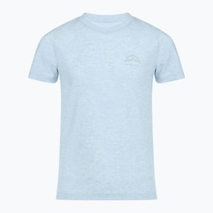 Kinder-Trekking-T-Shirt KADVA Merivra merino blue