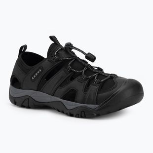 Herren-Trekkingsandalen KADVA Strike Vent schwarz