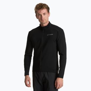 Gefütterter Herren-Fahrradpullover ATTABO FLEERO REF black
