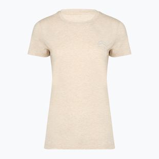 Damen-Trekkingshirt KADVA Merivra merino beige