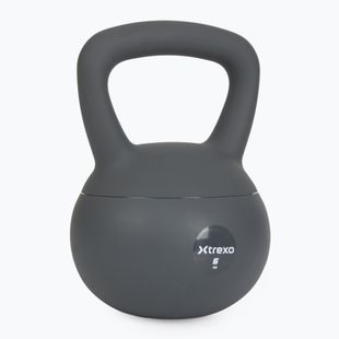 Weiche Kettlebell XTREXO 4 kg grey