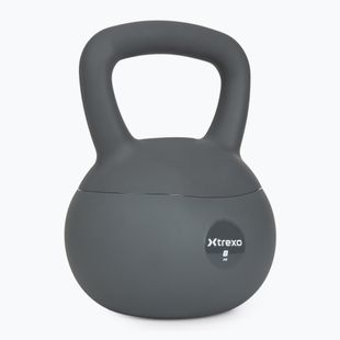 Weiche Kettlebell XTREXO 8 kg grey