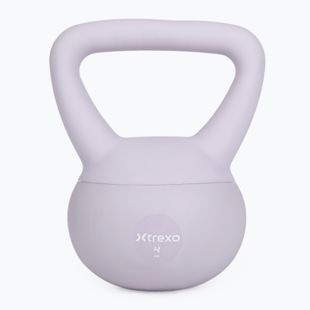 Soft-Kettlebell XTREXO 4 kg Lila