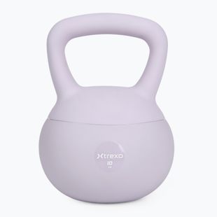 Kettlebell SOFT XTREXO 10 kg lila