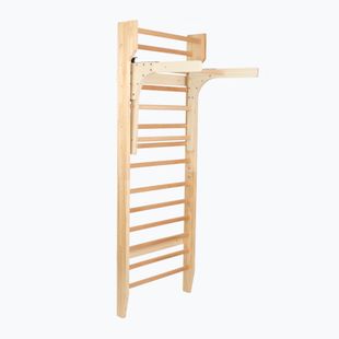 Sprossenwand mit Klimmzugstange XTREXO LW100 wooden