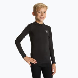 OneTeam GOAL DRY PLUS Kinder Thermo-Langarmshirt schwarz