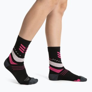 KADVA Stride Coolmax Damensocken 2 Paar schwarz