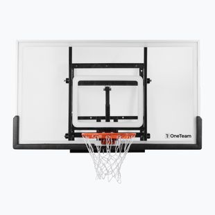OneTeam Basketballset BB180AP Verstellbares Backboard + Reifen