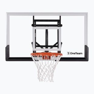 OneTeam Basketballset BB140AP Verstellbares Backboard + Basketballkorb