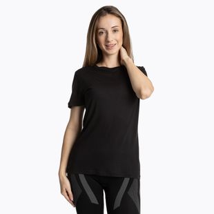 Funktionsshirt Damen WOOLCANO Merino TEE0547 Schwarz