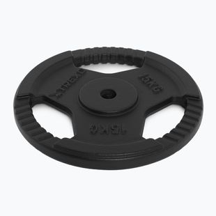 XTREXO Gusseisen Gewicht TRX-ICP015 15 kg Chrom