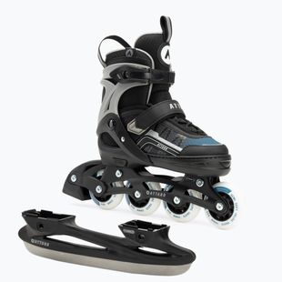ATTABO Bladeroll verstellbare Kinder Inline-Skates schwarz/blau