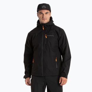 Herren KADVA Forest Regenjacke schwarz