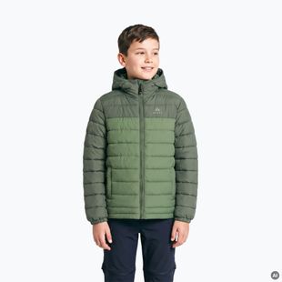 Kinderwattierte Jacke KADVA Snoway JRG grün