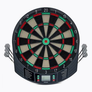 Elektronische Dartscheibe OneTeam FriendlyAim Schwarz