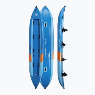 Aufblasbares Kajak 4-osobowy AQUASTIC Cortez 16'9" hybrid blue
