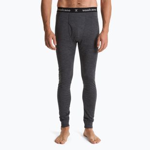 Herren-Thermohose WOOLCANO 100% Merion PANT0539 grau
