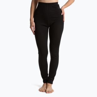Thermoaktive Damenhose WOOLCANO 100% Merino PANT0542 schwarz