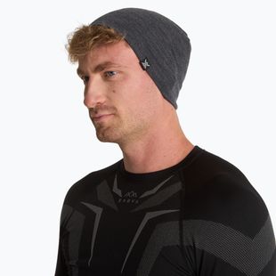 WOOLCANO MERINO 100% Mütze HAT0441 grau