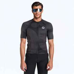 Herren ATTABO Vites Radtrikot schwarz