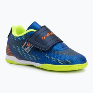 Fußballschuhe Kinder OneTeam Robero Junior IC Dunkelblau/Blau