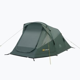 Aufblasbares 3-Personen Campingzelt KADVA AIRcamp 3 grün
