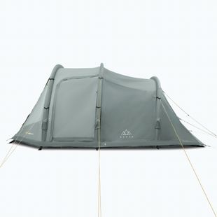 Aufblasbares 4-Personen Campingzelt KADVA AIRcamp 4.4 grün