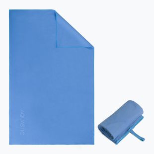AQUASTIC Havlu L Marineblaues schnelltrocknendes Handtuch