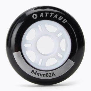 Inliner Rollen Räder ATTABO Wheels 84 mm 4 Stk. Schwarz