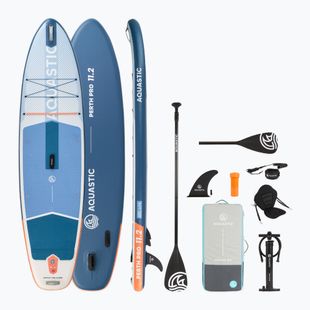SUP-Board AQUASTIC Perth Pro 11'2" allround Weiß