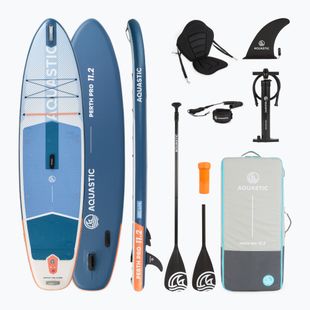 SUP-Board AQUASTIC Perth Pro 11'2" allround white