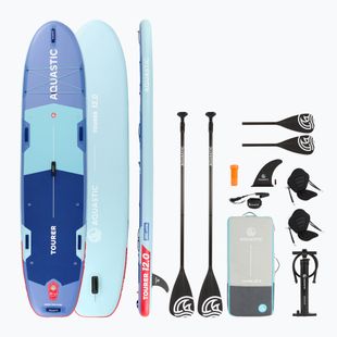 SUP AQUASTIC Tourer 12'0" Brett blau