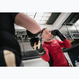 Boxhandschuhe HOOK FIGHTING Ready To Spar Schwarz