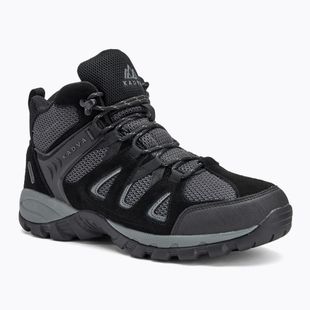 Herren-Trekkingstiefel KADVA Traver Mid WaterProof schwarz