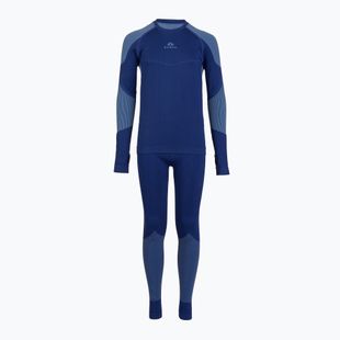Kinder-Thermounterwäsche-Set KADVA Frosty Jrb Set nahtlos in Marineblau
