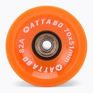 Longboardrollen ATTABO Longboard Wheels 70x51 mm 4 Stk. Orange