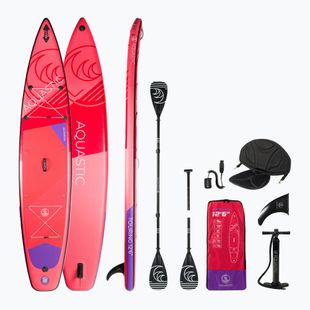 AQUASTIC Touring SUP Brett 12'6" rot AQS-SUP004