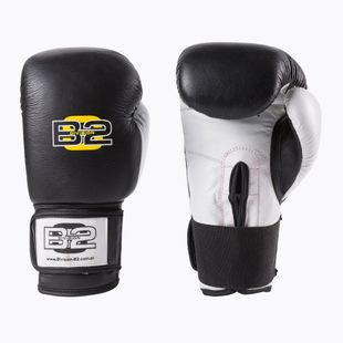Division B-2 Boxhandschuhe schwarz und weiß DIV-SG01