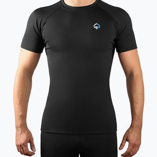 Men's Ground Game Essential rashguard schwarz 22RASHESLOGOSS