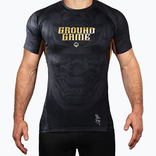 Ground Game Oni Samurai Herren Rashguard schwarz 22RASHSSSAM3