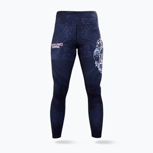 Damen Trainingsleggings Ground Game Asami multicolor