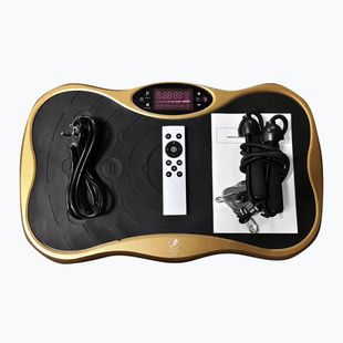 Vibrationsplattform Extralink Moonwalk Spin Move black/gold
